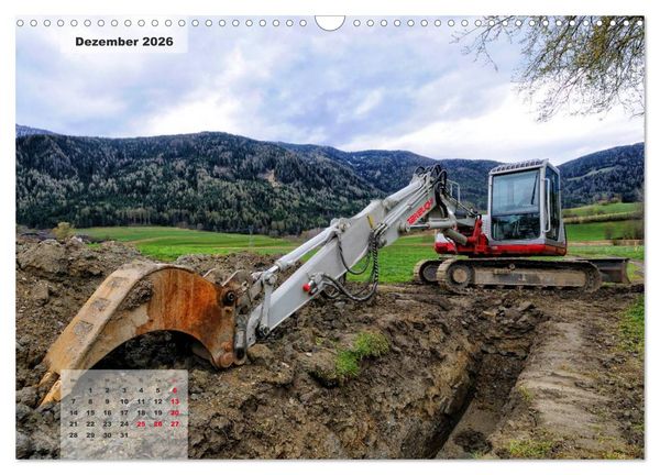 Produktbild: Maschinen - Mal anders gesehen (Wandkalender 2026 DIN A3 quer), CALVENDO Monatskalender