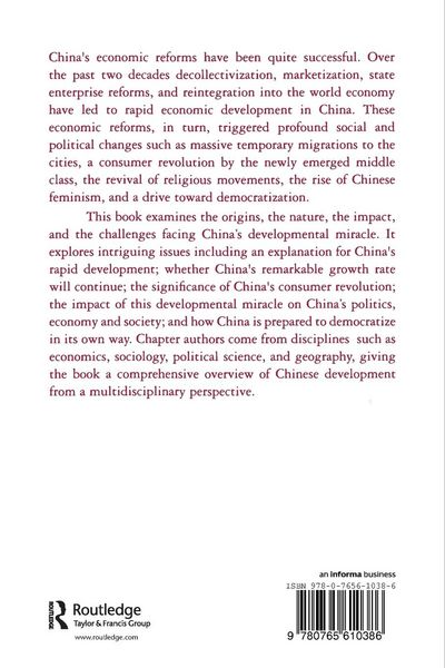 Produktbild: China's Developmental Miracle