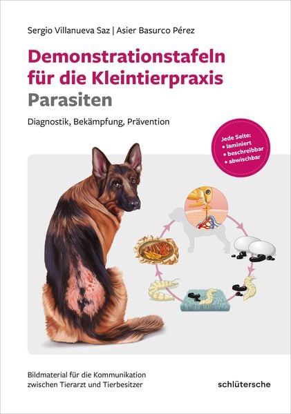 Produktbild: Demonstrationstafeln f&uuml;r die Kleintierpraxis Parasiten