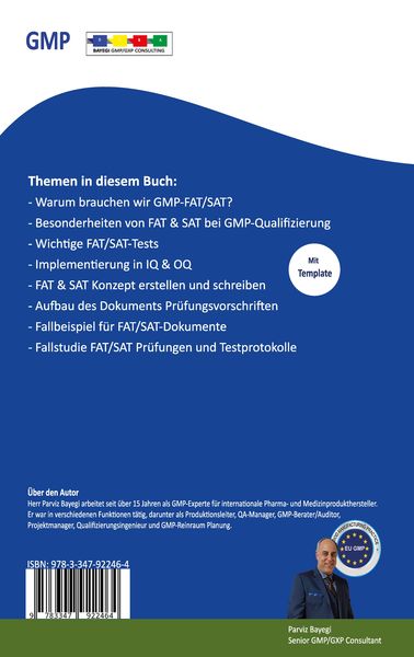 Produktbild: GMP- FAT & SAT Konzept und Durchf&uuml;hrung mit praxisnahen Fallbeispielen und Templates