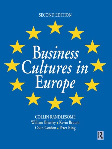 Produktbild: Business Cultures in Europe