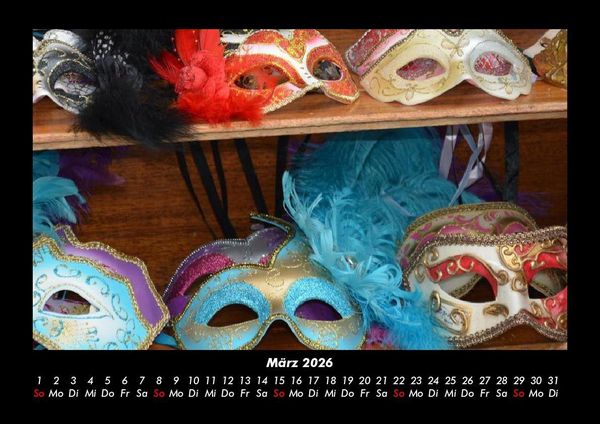 Produktbild: Venedig 2026 Fotokalender DIN A3