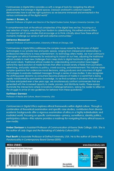Produktbild: Controversies in Digital Ethics