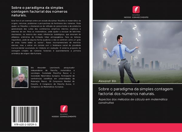 Produktbild: Sobre o paradigma da simples contagem factorial dos n&uacute;meros naturais.