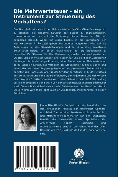 Produktbild: Die Mehrwertsteuer - ein Instrument zur Steuerung des Verhaltens?