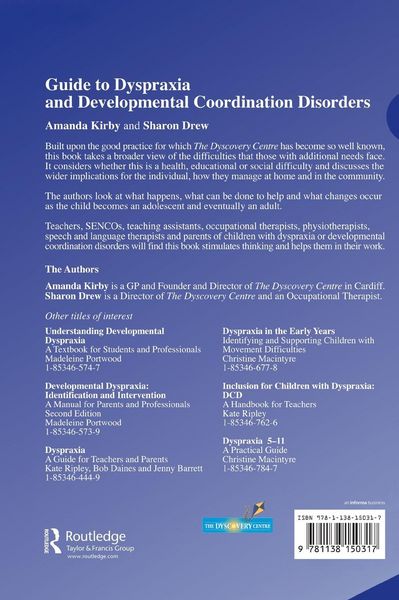 Produktbild: Guide to Dyspraxia and Developmental Coordination Disorders