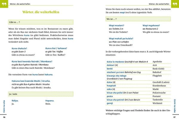 Produktbild: Reise Know-How Sprachf&uuml;hrer Kisuaheli - Wort f&uuml;r Wort