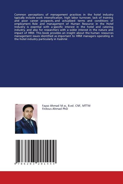 Produktbild: Human Resource Management in Hotel Industry