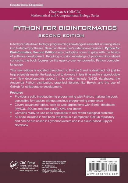 Produktbild: Python for Bioinformatics