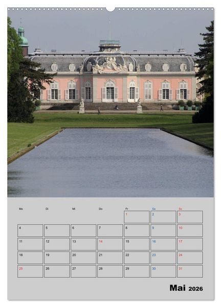 Produktbild: D&uuml;sseldorfer Burgen und Schl&ouml;sser (hochwertiger Premium Wandkalender 2026 DIN A2 hoch), Kunstdruck in Hochglanz