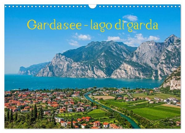 Produktbild: Gardasee - lago di Garda by Sascha Ferrari (Wandkalender 2026 DIN A3 quer), CALVENDO Monatskalender