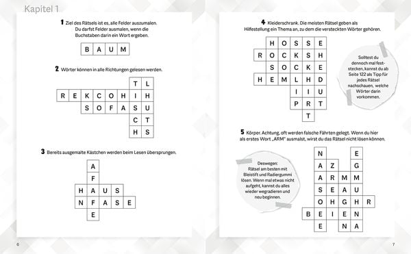 Produktbild: Wort f&uuml;r Wort &ndash; L&ouml;se das vertrackte W&ouml;rterwirrwarr! R&auml;tselbuch f&uuml;r Logikfans