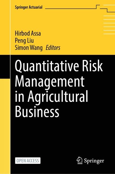 Produktbild: Quantitative Risk Management in Agricultural Business