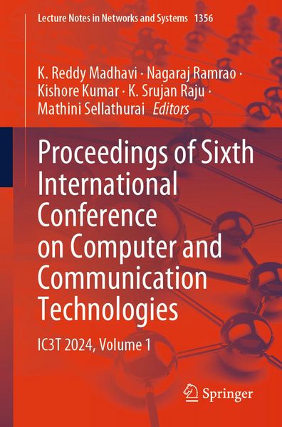 Produktbild: Proceedings of Sixth International Conference on Computer and Communication Technologies