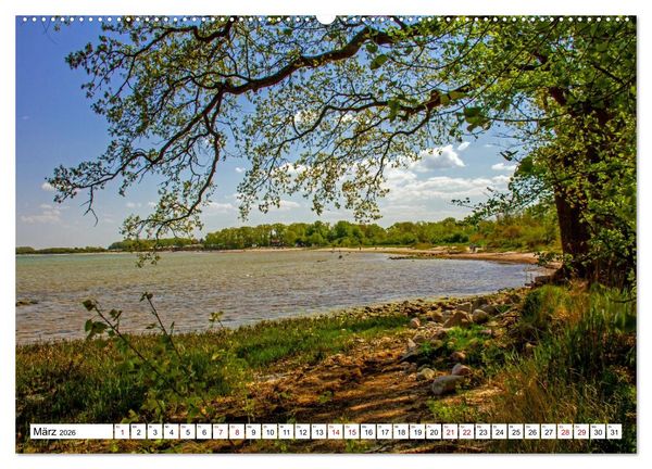 Produktbild: Naturparadies Zierow - Ostsee Idylle pur in der Wismarer Bucht (hochwertiger Premium Wandkalender 2026 DIN A2 quer), Kunstdruck in Hochglanz