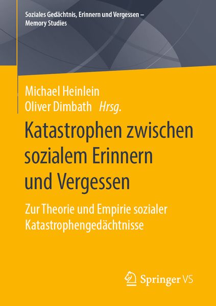 Produktbild: Katastrophen zwischen sozialem Erinnern und Vergessen