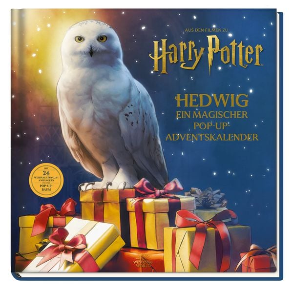 Produktbild: Aus den Filmen zu Harry Potter: Hedwig - ein magischer Pop-up Adventskalender
