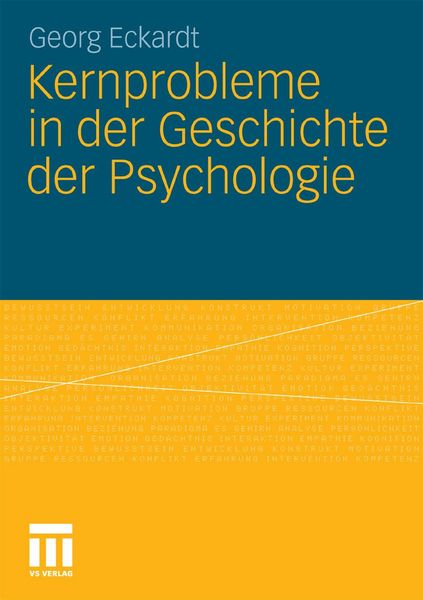 Produktbild: Kernprobleme in der Geschichte der Psychologie