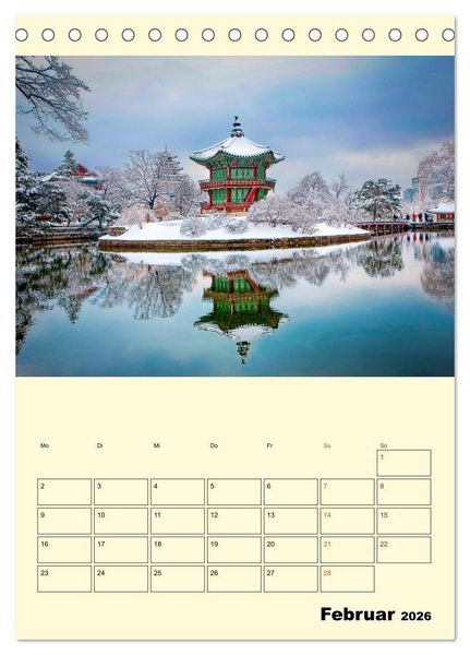 Produktbild: S&uuml;dkorea - Tradition und Hightech (Tischkalender 2026 DIN A5 hoch), CALVENDO Monatskalender
