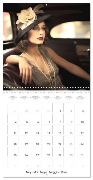 Produktbild: Gr&acirc;ce des ann&eacute;es 30 (Calendrier mural carr&eacute; 2026 30x30 cm) Calendrier double avec une page pour vos prises de notes
