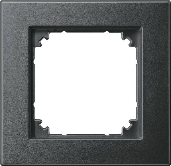 Produktbild: Merten Rahmen Abdeckung System M Anthrazit 486114 1St.