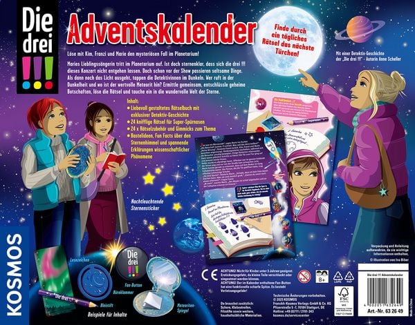 Produktbild: Die drei !!! Adventskalender 2025