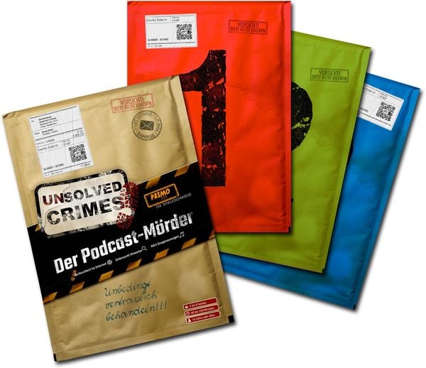 Produktbild: PASMO - Unsolved Crimes The Podcast Murder