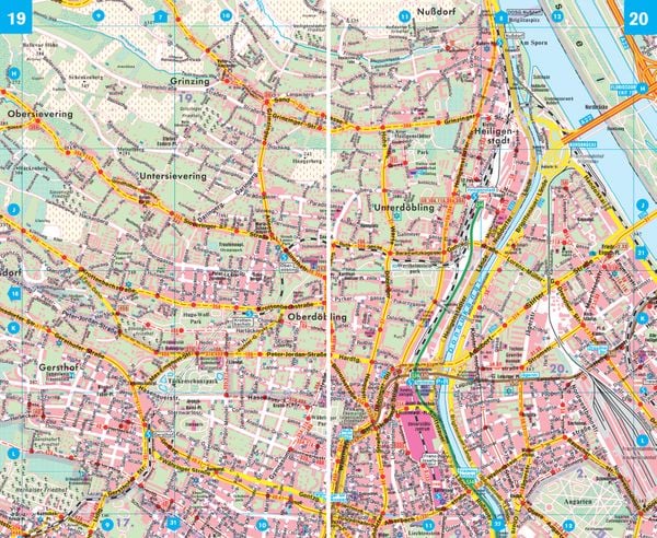 Wien Großraum Riesenatlas, Städteatlas 1:15.000