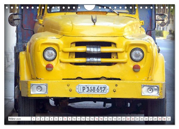 Produktbild: LKW Veteranen - Oldtimer der Marke Dodge in Kuba (Wandkalender 2025 DIN A4 quer), CALVENDO Monatskalender