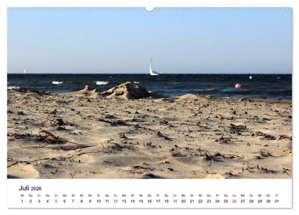 Produktbild: Ostseek&uuml;ste 2026 (Wandkalender 2026 DIN A2 quer), CALVENDO Monatskalender