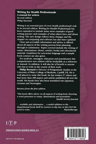 Produktbild: Writing for Health Professionals
