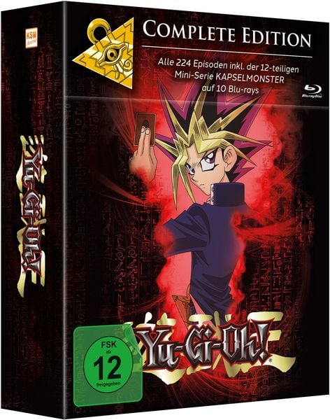 Yu-Gi-Oh! - Complete Edition (Ep 1-224 + Kapselmonster) (SD auf BR) [10 BRs]