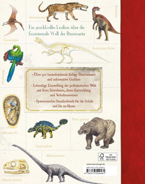 Produktbild: Ravensburger Lexika - Lexikon der Dinosaurier und Urzeittiere