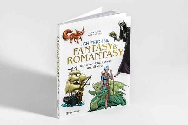 Produktbild: Ich zeichne Fantasy & Romantasy - Techniken, Charaktere und Effekte