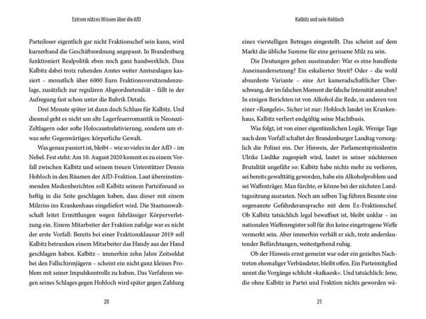Produktbild: Extrem n&uuml;tzes Wissen &uuml;ber die AfD