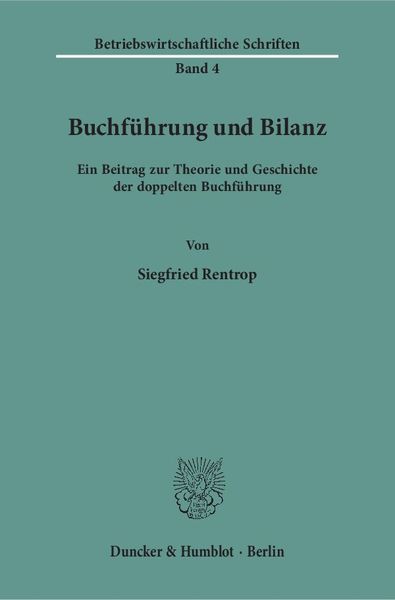 Buchführung und Bilanz.