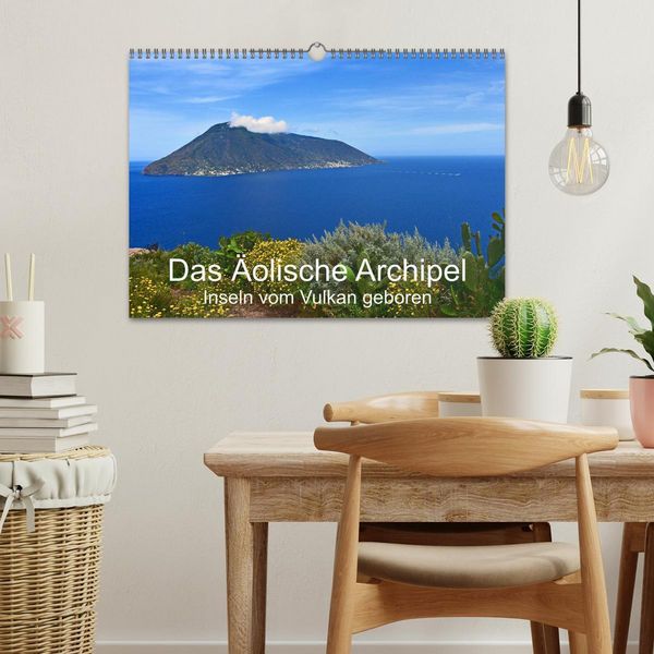 Produktbild: Das &Auml;olische Archipel - Inseln vom Vulkan geboren (Wandkalender 2026 DIN A3 quer), CALVENDO Monatskalender