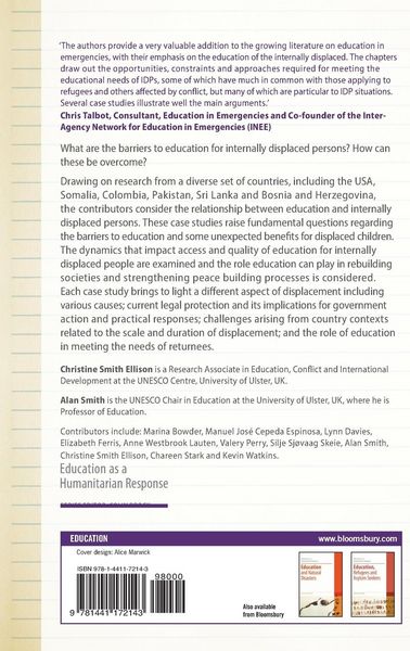 Produktbild: Education and Internally Displaced Persons
