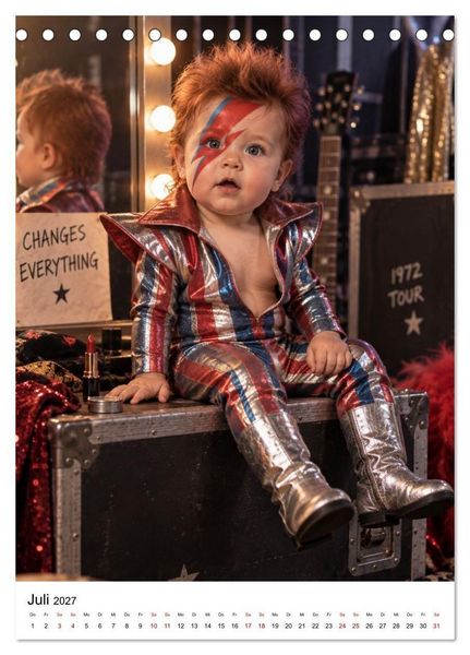 Produktbild: Baby Beats (Tischkalender 2027 DIN A5 hoch), CALVENDO Monatskalender