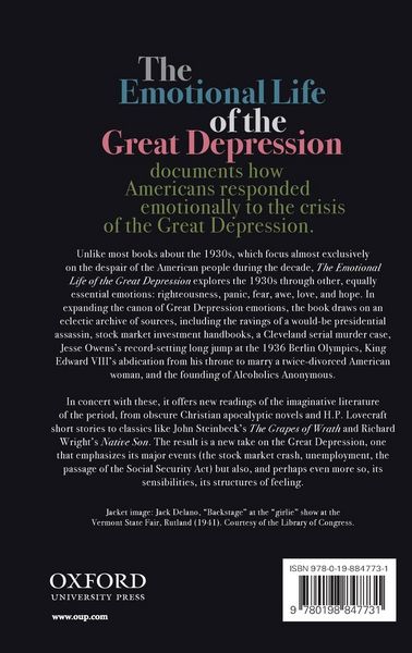 Produktbild: Emotional Life of the Great Depression
