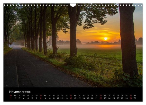 Produktbild: Meerbusch. Meerer Busch (Wandkalender 2026 DIN A3 quer), CALVENDO Monatskalender