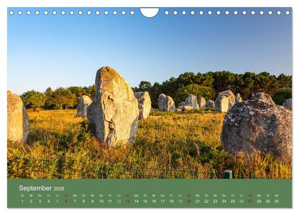 Produktbild: Mysteri&ouml;se Megalithen (Wandkalender 2026 DIN A4 quer), CALVENDO Monatskalender
