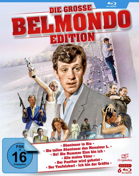 Produktbild: Die gro&szlig;e Belmondo-Edition [6 BRs]