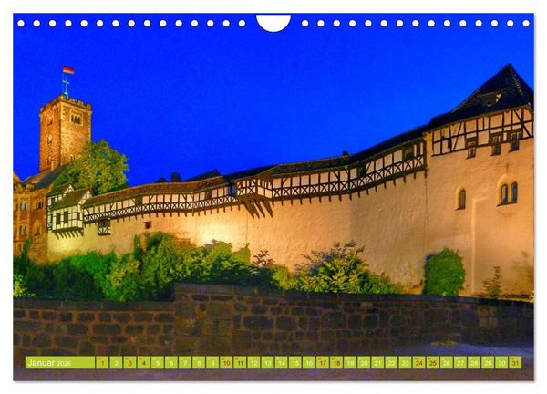 Produktbild: Welterbest&auml;tten in Deutschland (Wandkalender 2026 DIN A4 quer), CALVENDO Monatskalender