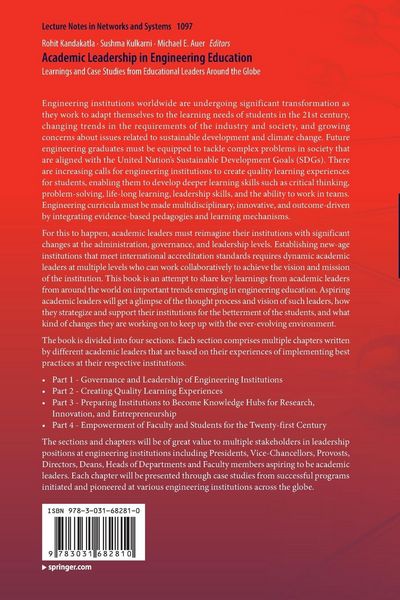 Produktbild: Academic Leadership in Engineering Education