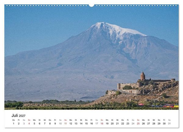 Produktbild: Eine Reise durch Armenien (hochwertiger Premium Wandkalender 2027 DIN A2 quer), Kunstdruck in Hochglanz