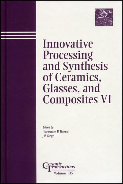 Produktbild: Innovative Processing and Synthesis of Ceramics, Glasses, and Composites VI