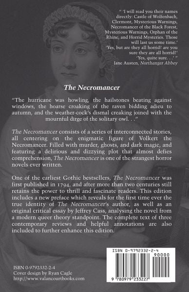 Produktbild: The Necromancer; or, The Tale of the Black Forest (Jane Austen Northanger Abbey Horrid Novels)