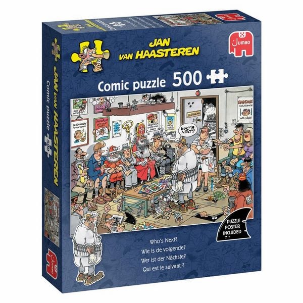Jan van Haasteren - Wer ist der Nächste? - Puzzle 500 Teile