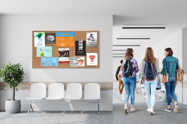 Produktbild: Korktafel Impress.Widescr. 40"
